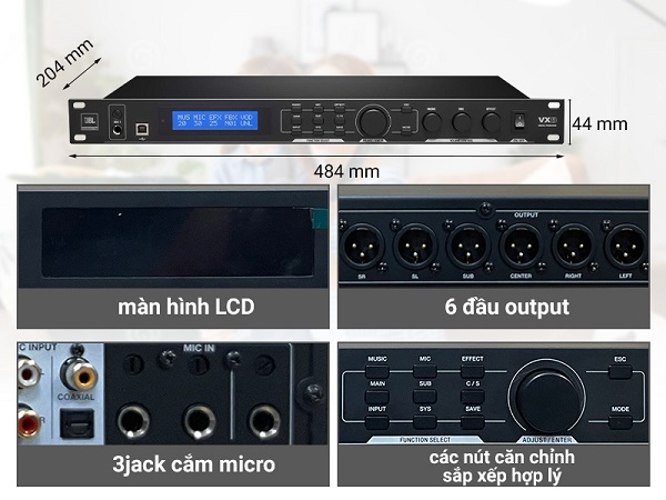 Vang số JBL KX180A, VX8, VX9 – Chọn mẫu nào cho phòng 16–30 m²